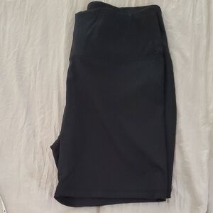Promover Black High-Waisted Biker Shorts sz Xl